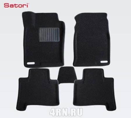 Коврики салона Satori Liner 3D Basic текстильные для Lada (ВАЗ) Priora (2007-2018) № SI 02-00103